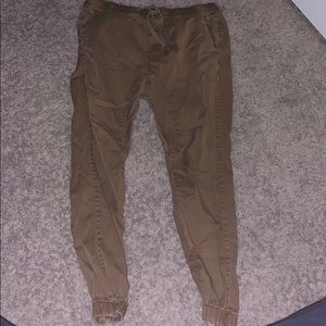 Brown cargo pants